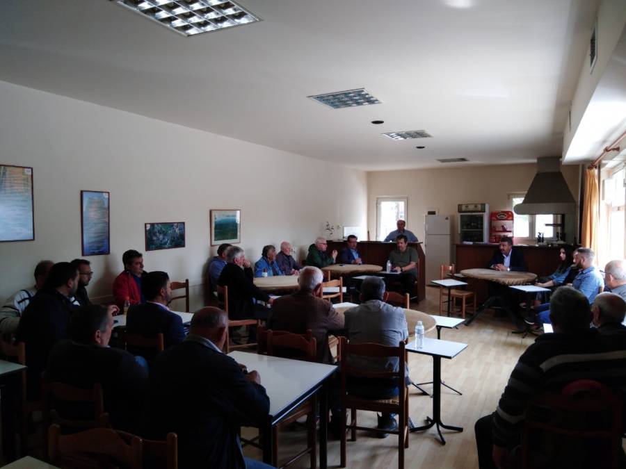 Επίσκεψη του Δημάρχου Γρεβενών Γιώργου Δασταμάνη στα χωριά Κυρακαλή, Λόχμη, Αμυγδαλιές, Ροδιά και Σύνδενδρο