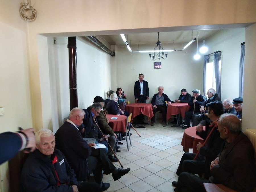 Επίσκεψη Γ. Δασταμάνη στις ορεινές κοινότητες και σε χωριά της Δημοτικής Ενότητας Θεοδώρου Ζιάκα