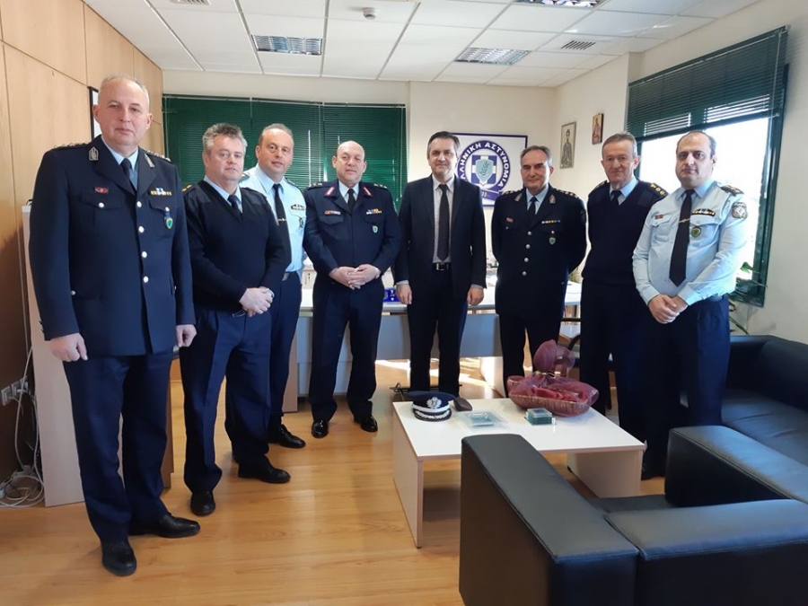 Σύσκεψη στη Γενική Περιφερειακή Αστυνομική Διεύθυνση Δυτικής Μακεδονίας