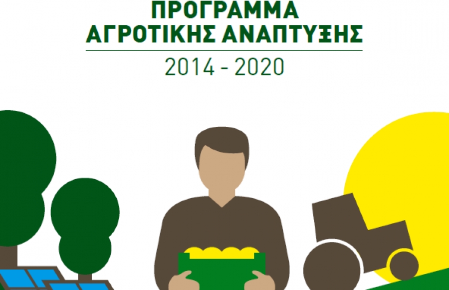 Υποβολή προτάσεων-αιτήσεων για χρηματοδότηση από το Πρόγραμμα Αγροτικής Ανάπτυξης (ΠΑΑ) 2014-2020.