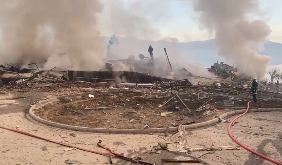 Δηλώσεις Αντιπεριφερειάρχη Π.Ε. Καστοριάς Δ. Σαββόπουλου για την κατάρρευση του ξενοδοχείου μετά την ισχυρή έκρηξη