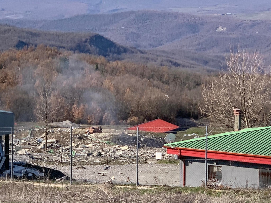 Iσχυρή έκρηξη στην περιοχή της Ιτέας Γρεβενών – Στο σημείο πυροσβεστικές δυνάμεις