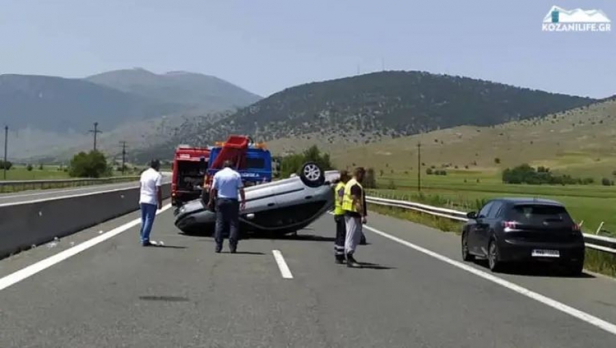 Τροχαίο δυστύχημα στην Εγνατία Οδό έξω από την Κοζάνη – Νεκρός 69χρονος άντρας (Βίντεο και Φωτογραφίες)