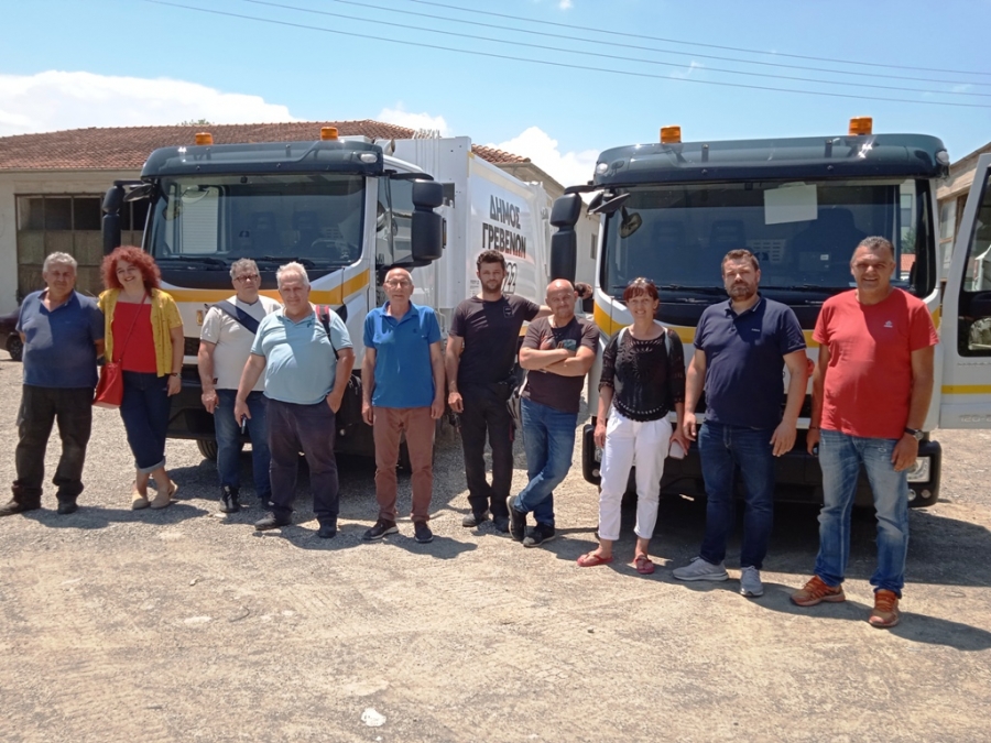 Δήμος Γρεβενών: Άλλα δύο καινούργια απορριμματοφόρα προμηθεύτηκε η Υπηρεσία Καθαριότητας