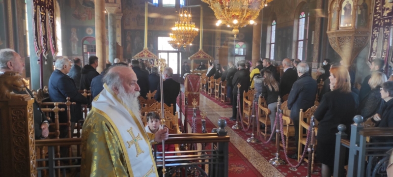 Η Κυριακή της Σταυροπροσκυνήσεως στον Ιερό Ναό Αγίου Δημητρίου Αμυγδαλιών