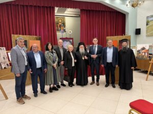 Εγκαινιάστηκε η Έκθεση της Αγιορειτικής Εστίας στην Ιερά Μητρόπολη Γρεβενών (βίντεο)