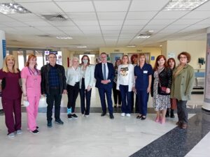 Επίσκεψη Γ.Γ.του Υπουργείου Υγείας κα Βιλδιρίδη στο Νοσοκομείο Γρεβενών