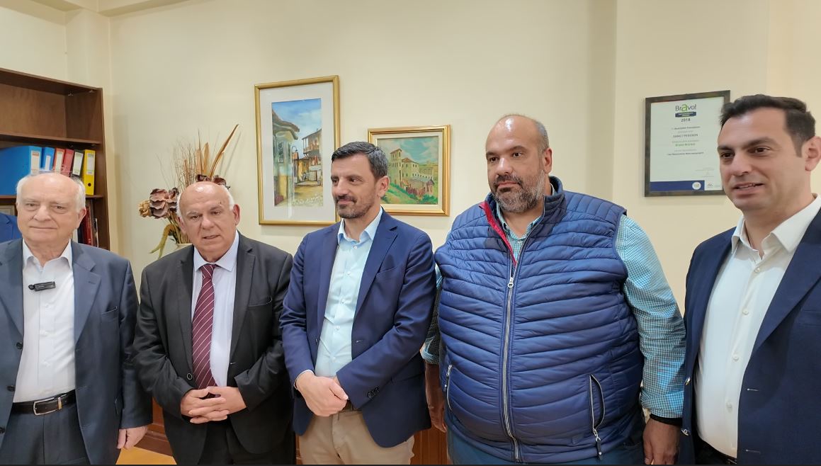 Επίσκεψη του Υφυπουργού Προστασίας του Πολίτη, Ανδρέα Νικολακόπουλου, στα Γρεβενά. (βίντεο)