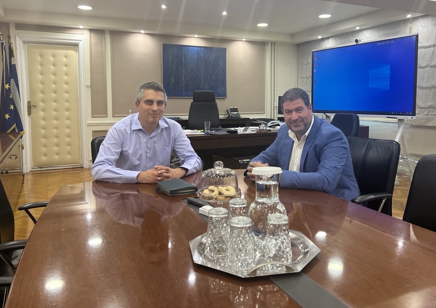 <strong>Συνάντηση του Βουλευτή Γρεβενών με τον Υφυπουργό Οικονομικών</strong>