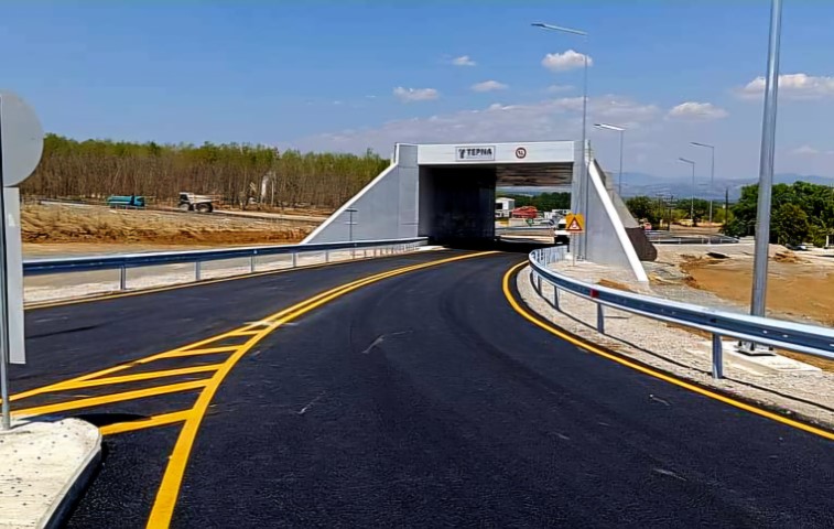 Στην κυκλοφορία ο κόμβος Αγιοφύλλου του Ε-65