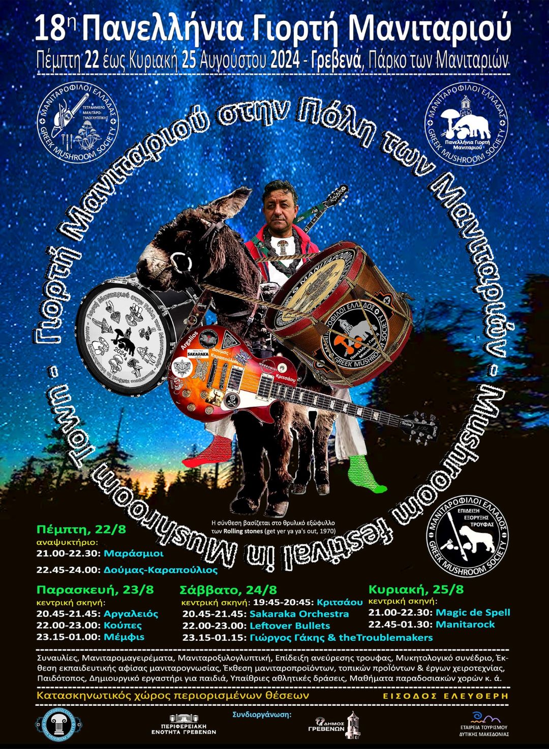 18η Πανελλήνια Γιορτή Μανιταριού
