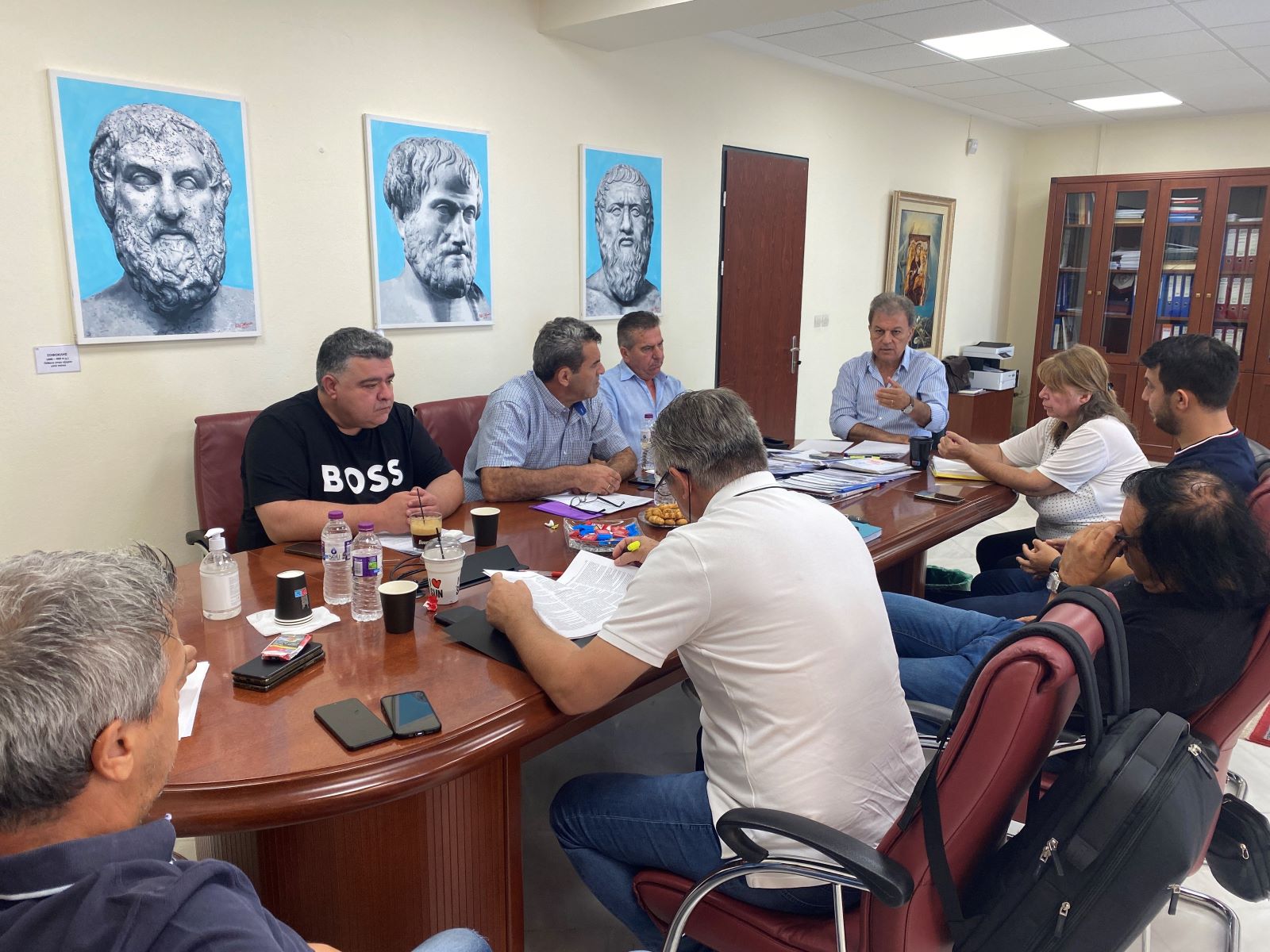 <strong>Σύσκεψη του Περιφερειάρχη Γιώργου Αμανατίδη με τα στελέχη του ΕΛΓΑ Δυτικής Μακεδονίας</strong>