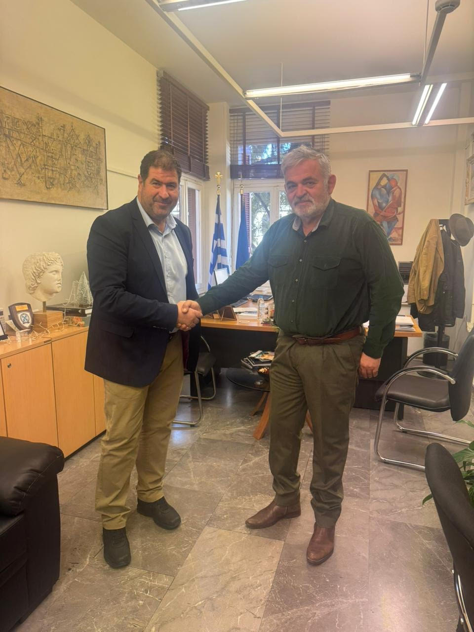 Συνάντηση Βουλευτή Π.Ε. Γρεβενών με τον Γενικό Γραμματέα <strong>του Υπουργείου Πολιτισμού</strong>