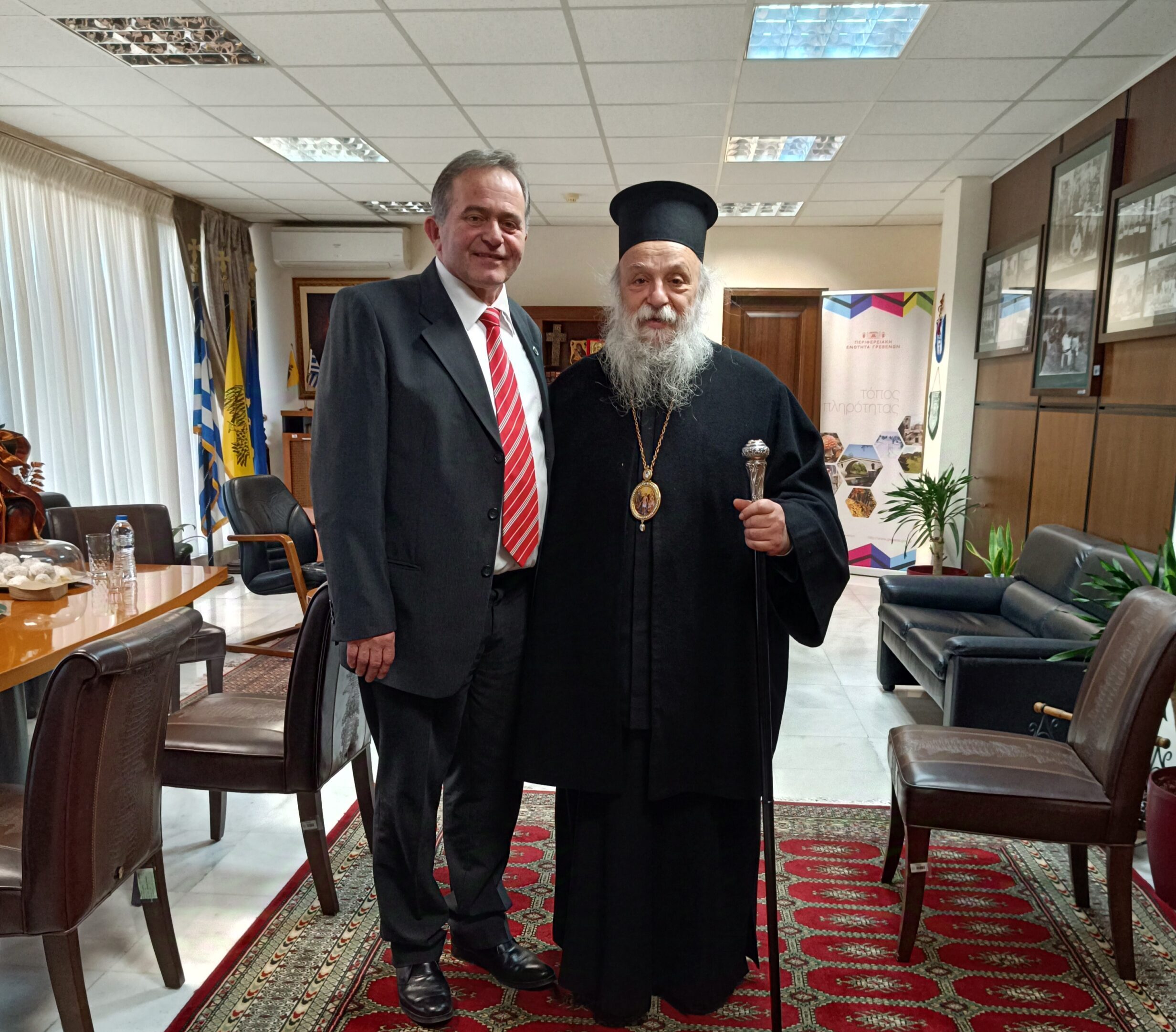 Ευχές προς τον Αντιπεριφερειάρχη της Π.Ε. Γρεβενών για την ονομαστική του εορτή