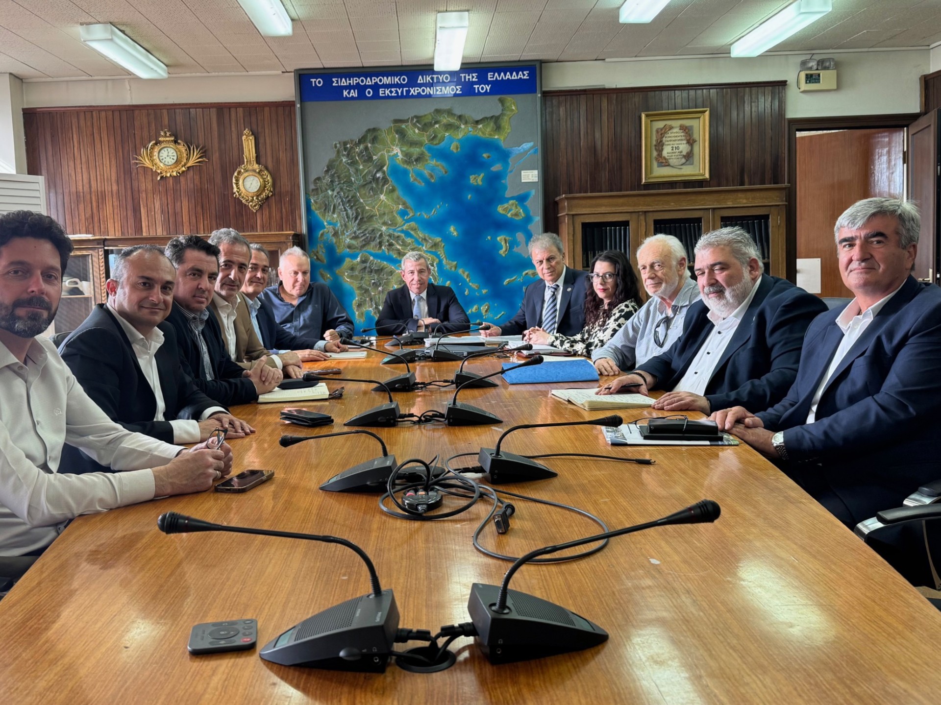 Περιφέρεια Δυτικής Μακεδονίας: Συνάντηση με τη Διοίκηση του ΟΣΕ για τον εκσυγχρονισμό και τον σχεδιασμό των σιδηροδρομικών δικτύων