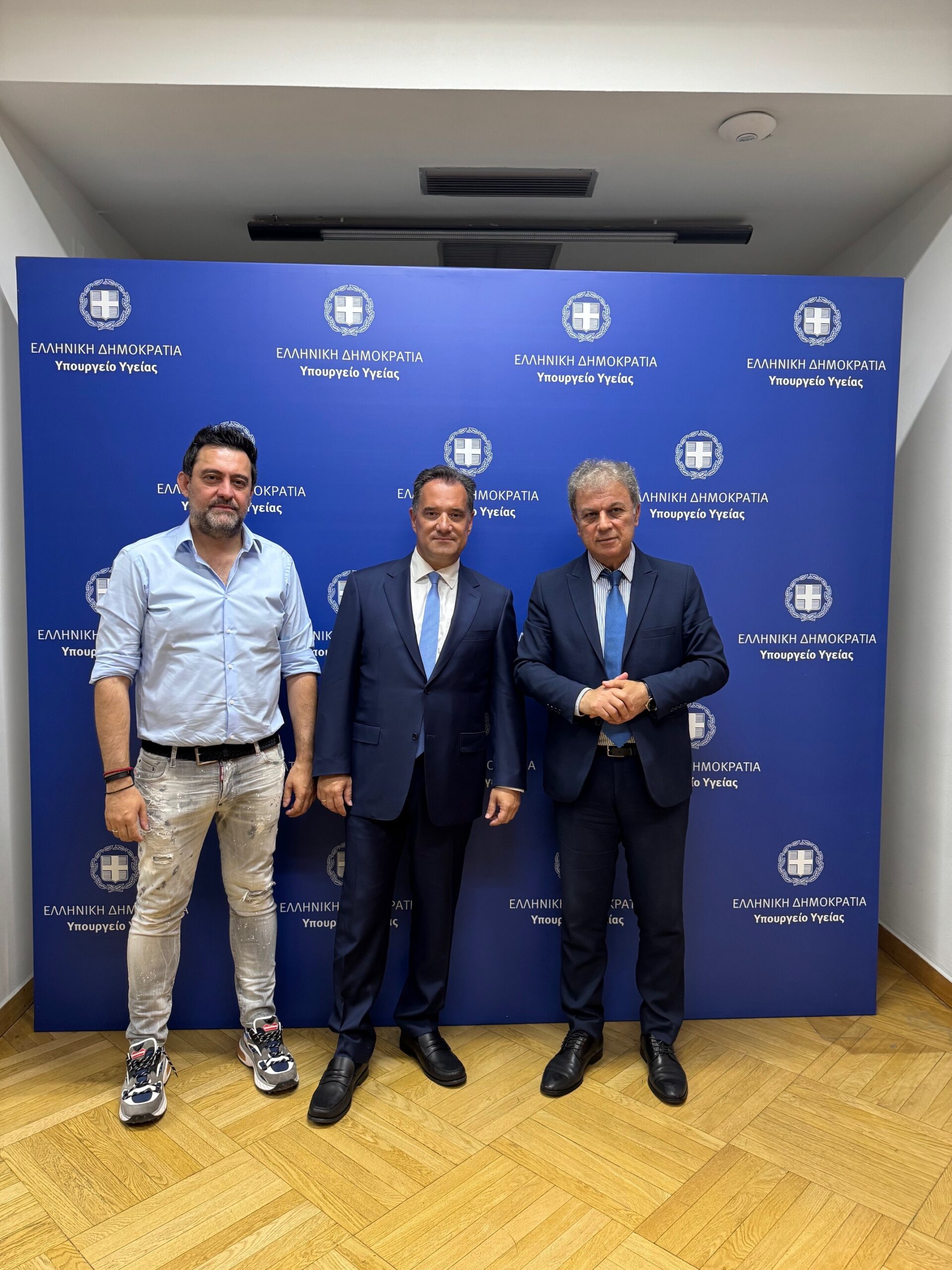 Συνάντηση του Περιφερειάρχη Δυτικής Μακεδονίας και  του Αντιπεριφερειάρχη Υγείας & Κοινωνικής Συνοχής  με τον Υπουργό Υγείας