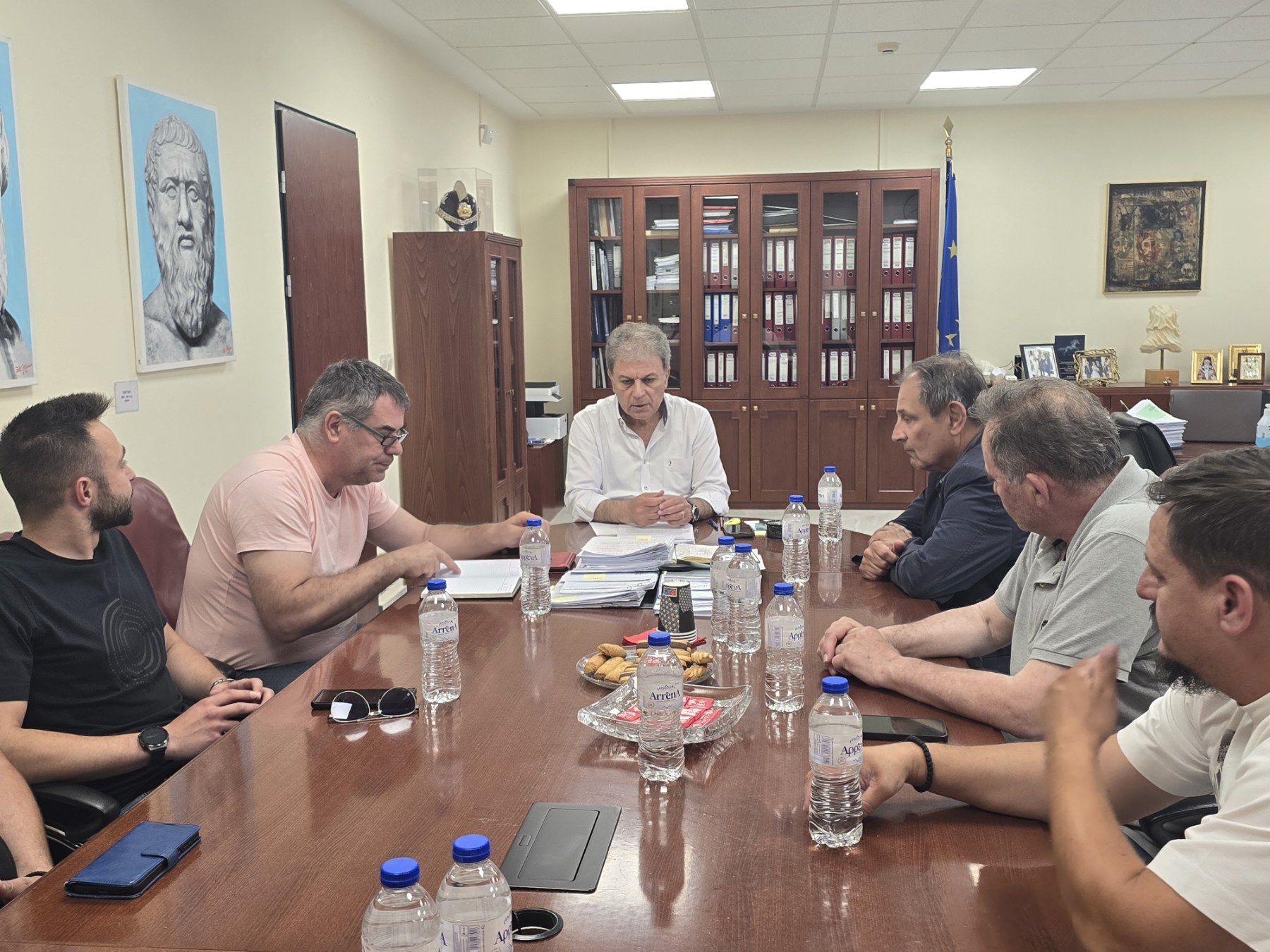 Εξεύρεση λύσης  για τη λειτουργία του ΤΟΕΒ Παλιουριάς Γρεβενών