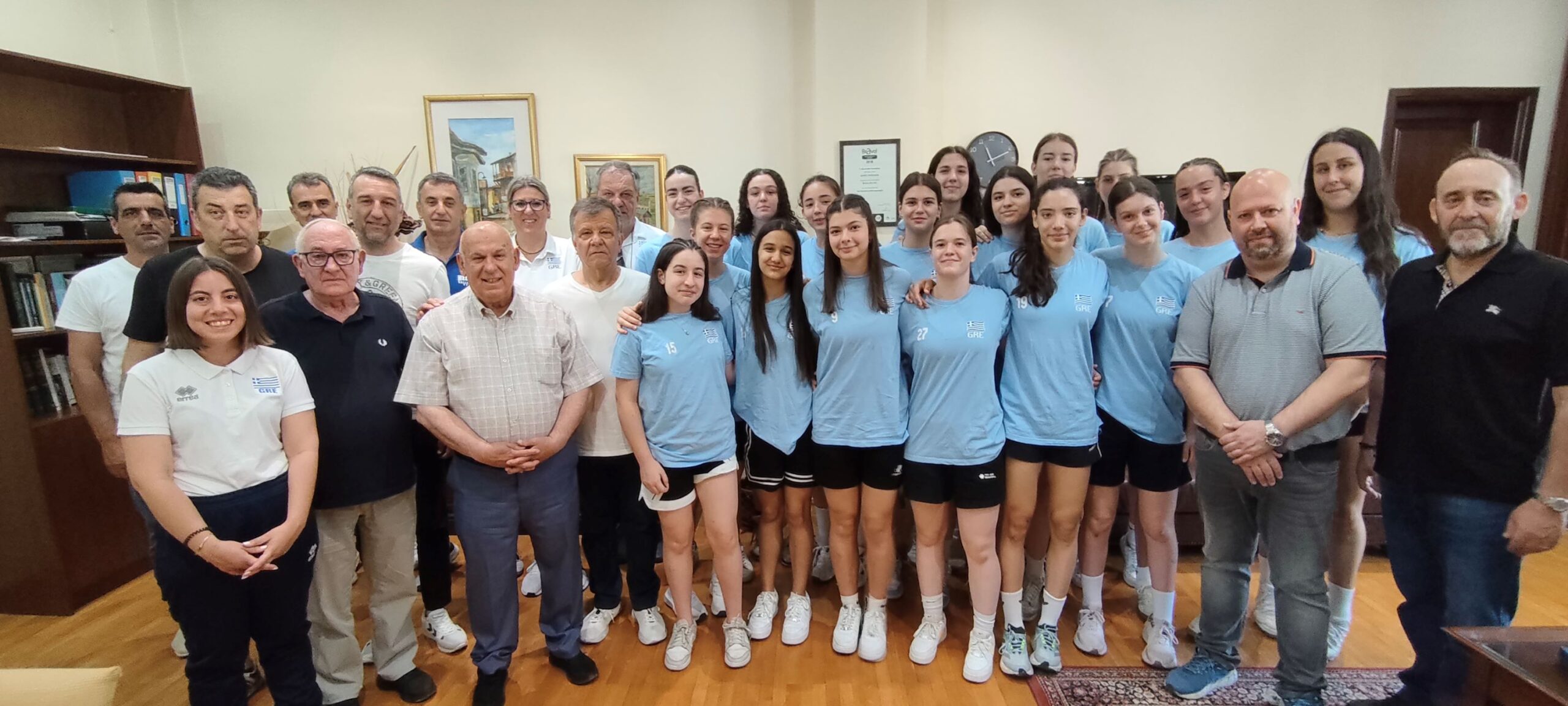 Ο Δήμος Γρεβενών στο πλευρό της Εθνικής Ομάδας Βόλεϊ Κ16 – Υψηλού επιπέδου φιλοξενία και συνεργασία με μέλλον.