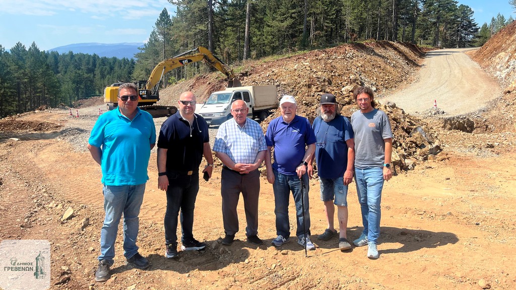 Δήμος Γρεβενών: Σημαντική πρόοδος στο έργο κατασκευής του δρόμου πρόσβασης προς το Εκπαιδευτικό Αστρονομικό Πάρκο του Όρλιακα.   