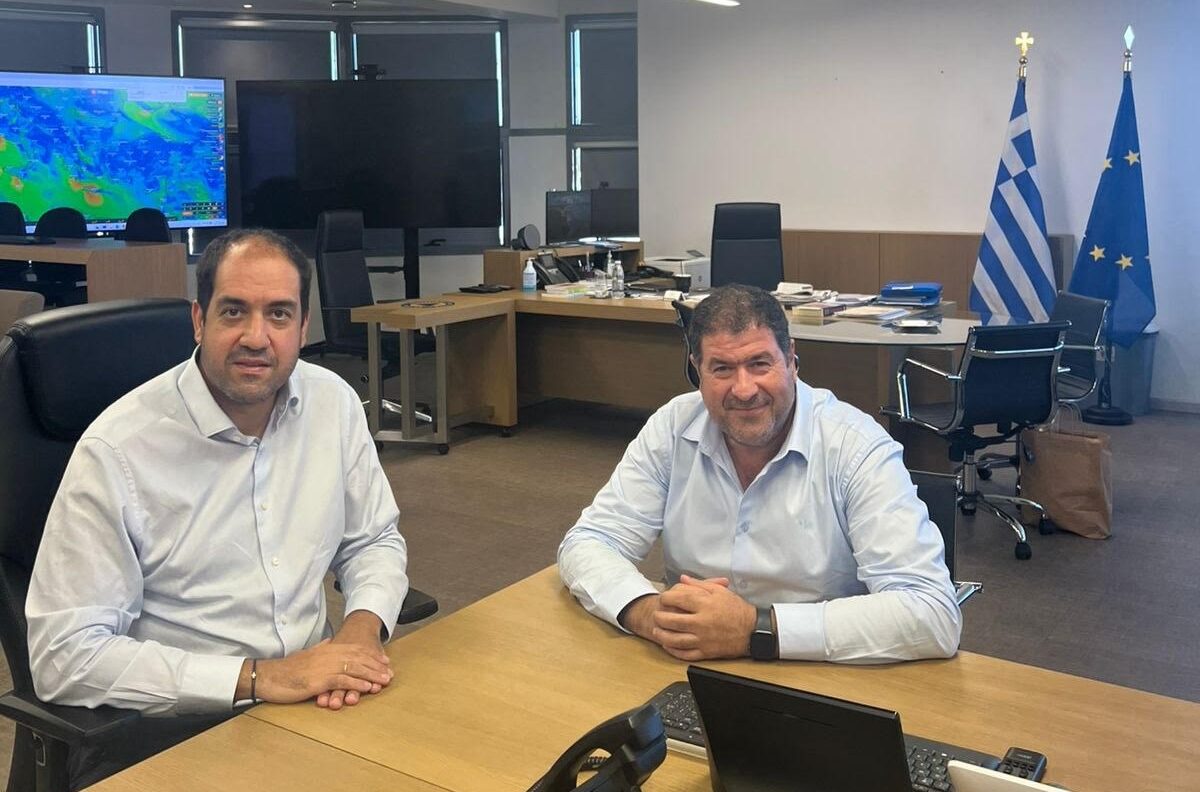 Συνάντηση Βουλευτή Γρεβενών με τον Υπουργό Κλιματικής Κρίσης και Πολιτικής Προστασίας