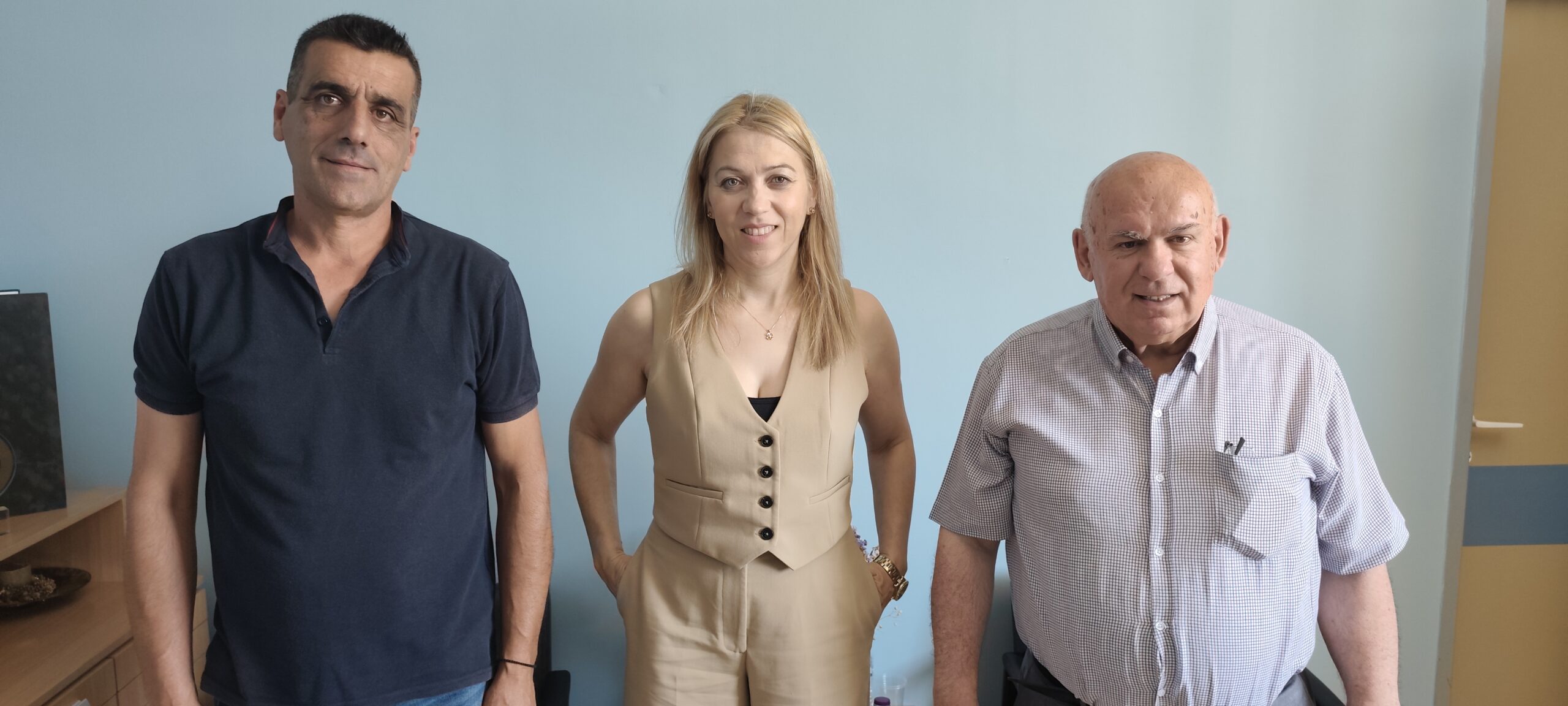 Επίσκεψη του Δημάρχου Γρεβενών στη νέα Διοικήτρια του Νοσοκομείου