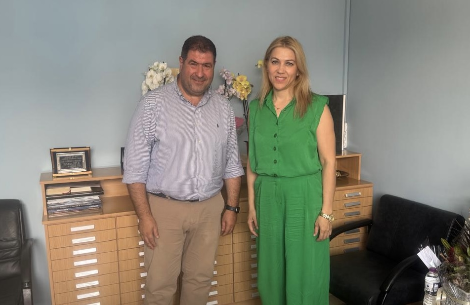 Επίσκεψη του Βουλευτή Π.Ε. Γρεβενών στη νέα Διοικήτρια του Γ.Ν. Γρεβενών κα Κυριακή Γιαβράμη