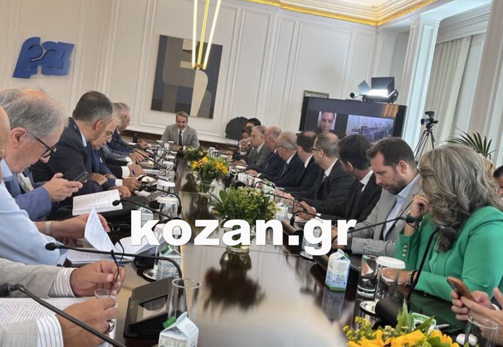 H συνάντηση των Δημάρχων (ΠΕΔ Δ. Μακεδονίας) με τον Πρωθυπουργό: Το αναλυτικό ρεπορτάζ του kozan.gr