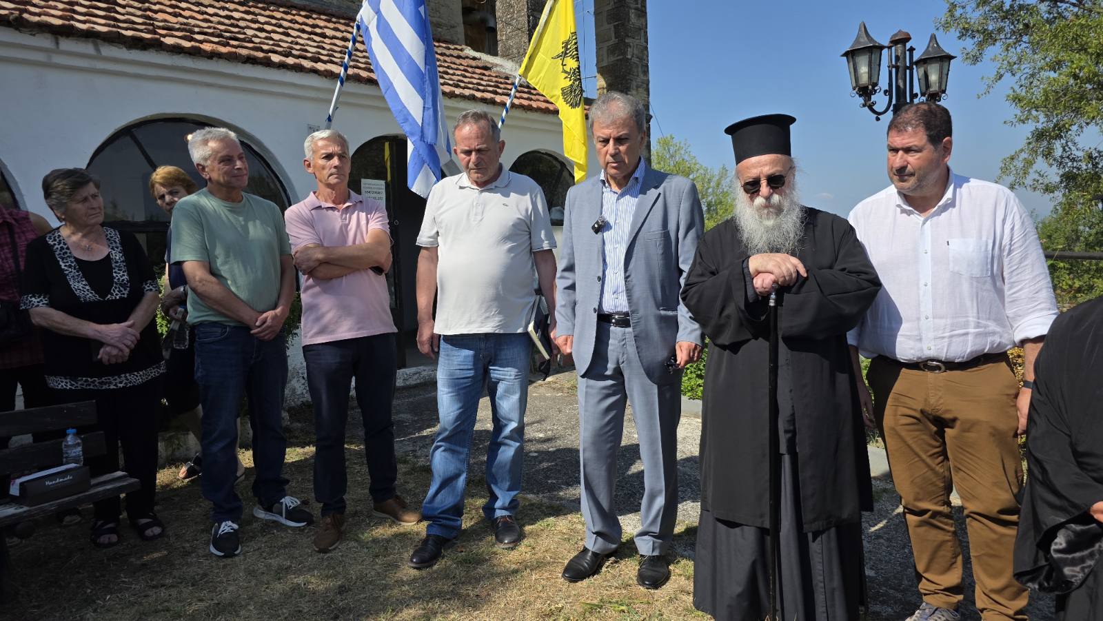 ΠΥΛΩΡΟΙ ΓΡΕΒΕΝΩΝ: Επίσκεψη στον Ιερό Ναό Κοιμήσεως της Θεοτόκου, για τη διάσωση του μνημείου. (φωτο-video)