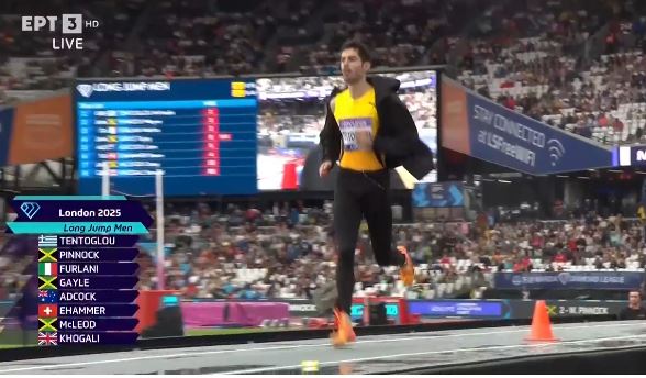Εξαιρετική εμφάνιση του Μίλτου Τεντόγλου στο Diamond League του Λονδίνου