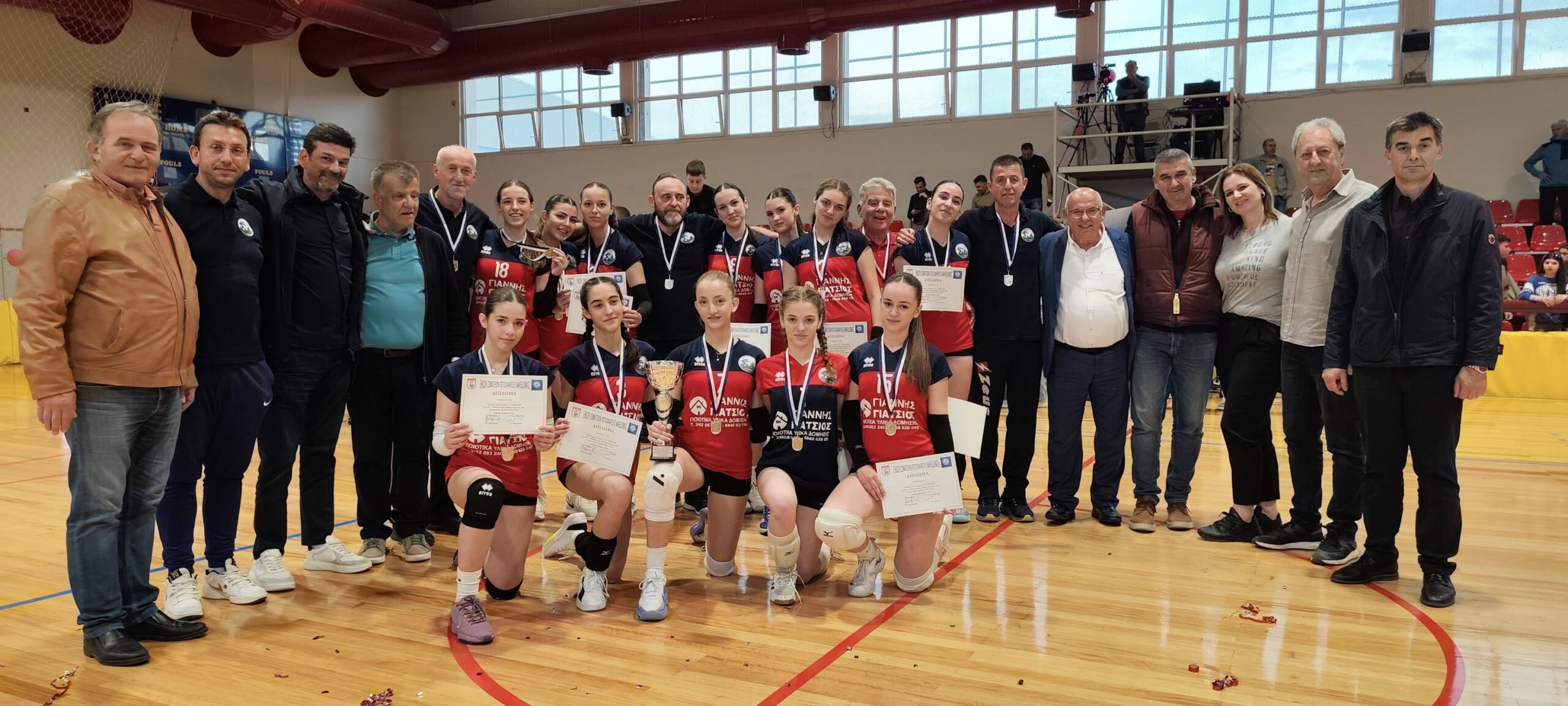 Έναρξη εγγραφών για τα τμήματα βόλεϊ του Γ.Σ. Γρεβενών