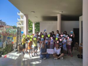 ΓΙΟΡΤΗ ΛΗΞΗΣ  καλοκαιρινής εκστρατείας της βιβλιοθήκης