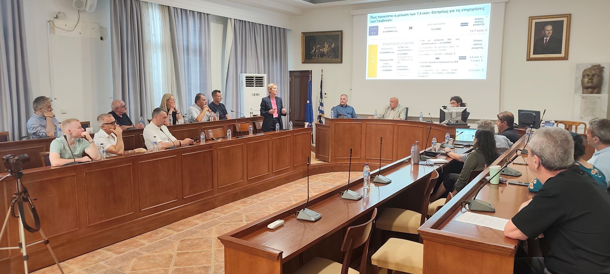 Μεγάλο ενδιαφέρον για τη δημιουργία της πρώτης Ανοιχτής Ενεργειακής Κοινότητας.