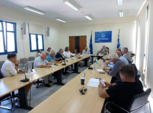 Συνάντηση Γραμματέα της Αποκεντρωμένης Διοίκησης Ηπείρου-Δυτικής Μακεδονίας  με τους Δημάρχους των Π.Ε. Δυτικής Μακεδονίας.