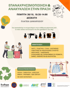 Πρόσκληση σε εκδήλωση: Επαναχρησιμοποίηση & Ανακύκλωση στην πράξη στη Δεσκάτη