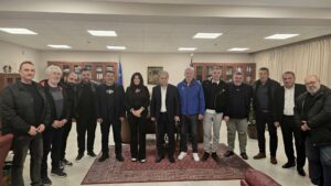 Συνάντηση Αμανατίδη με τους Προέδρους και εκπροσώπους  των Ενώσεων Ποδοσφαιρικών Σωματείων (ΕΠΣ)  της Δυτικής Μακεδονίας
