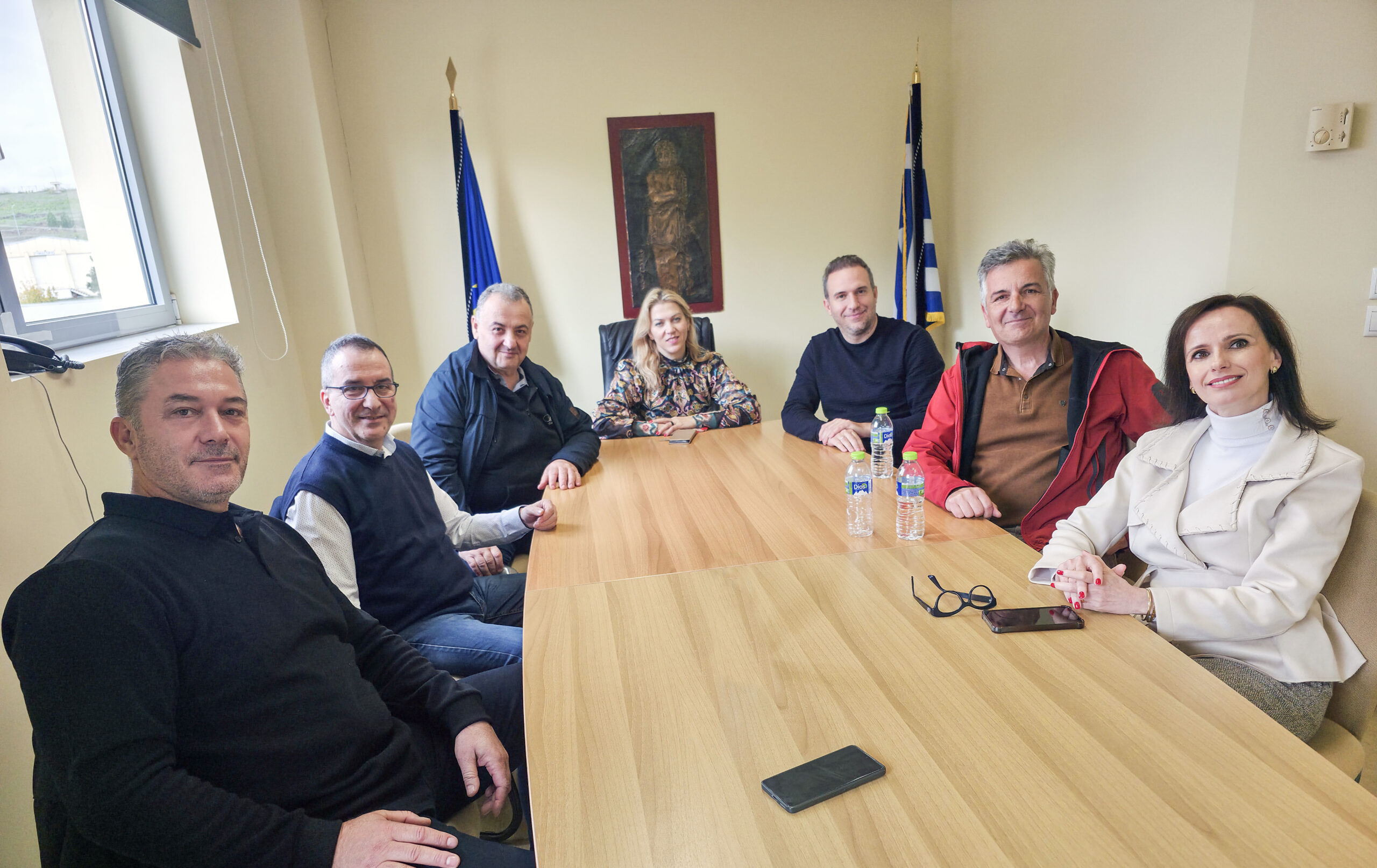 Συνάντηση Εμπορικού Συλλόγου Γρεβενών με τη Νέα Διοικήτρια του Γενικού Νοσοκομείου Γρεβενών