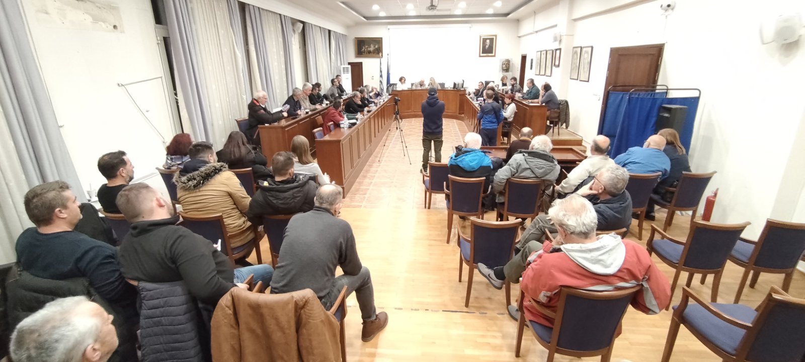 Ένταση και βαριές εκφράσεις στο Δημοτικό Συμβούλιο για τα  Αντλησιοταμιευτικά έργα.