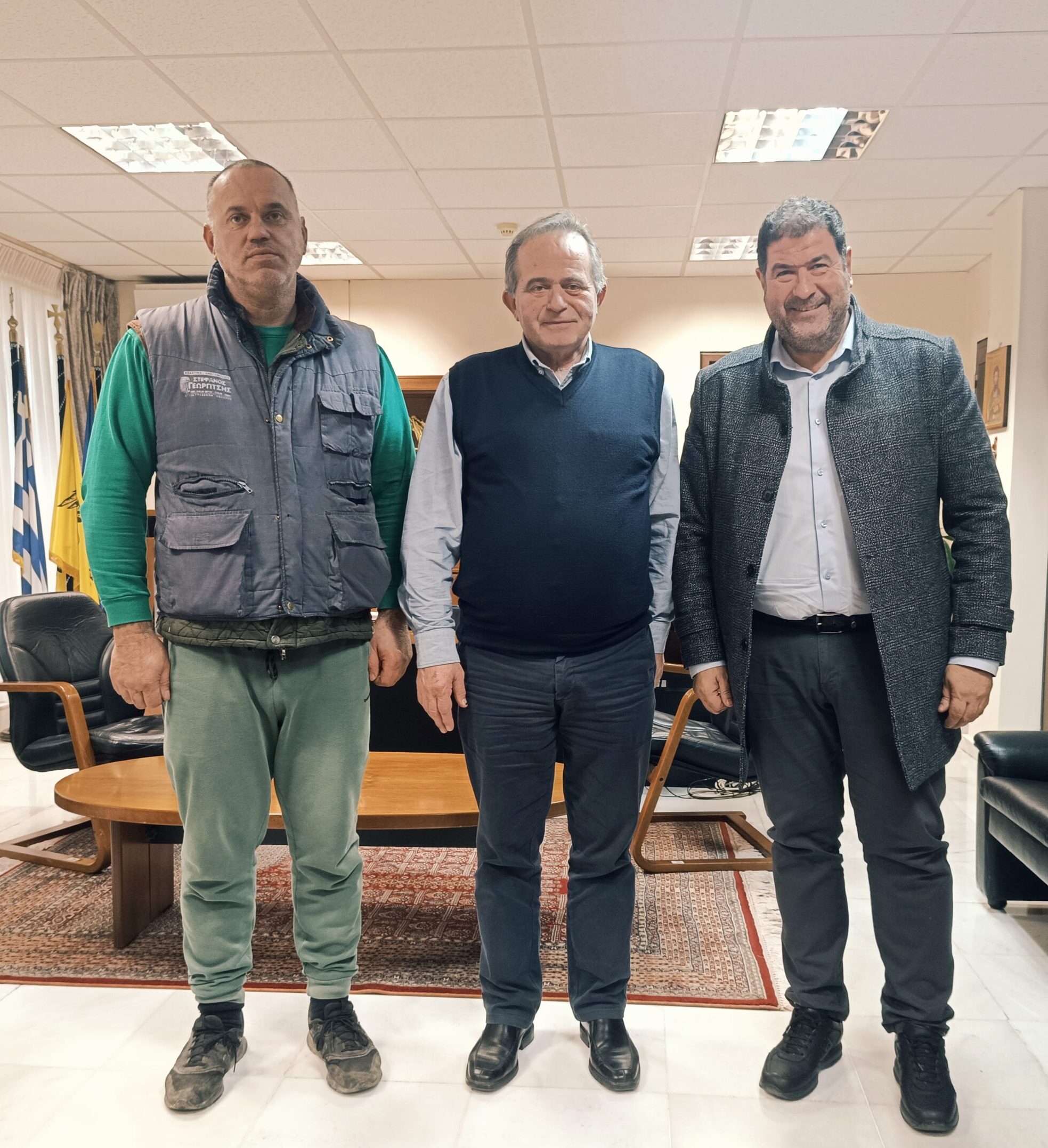 Ευχές για Χρόνια Πολλά και Καλή Χρονιά αντάλλαξαν ο Βουλευτής Γρεβενών και ο Αντιπεριφερειάρχης της Π.Ε Γρεβενών