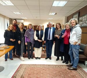 Ευχετήριες επισκέψεις για την ονομαστική εορτή του Αντιπεριφερειάρχη Π.Ε. Γρεβενών.