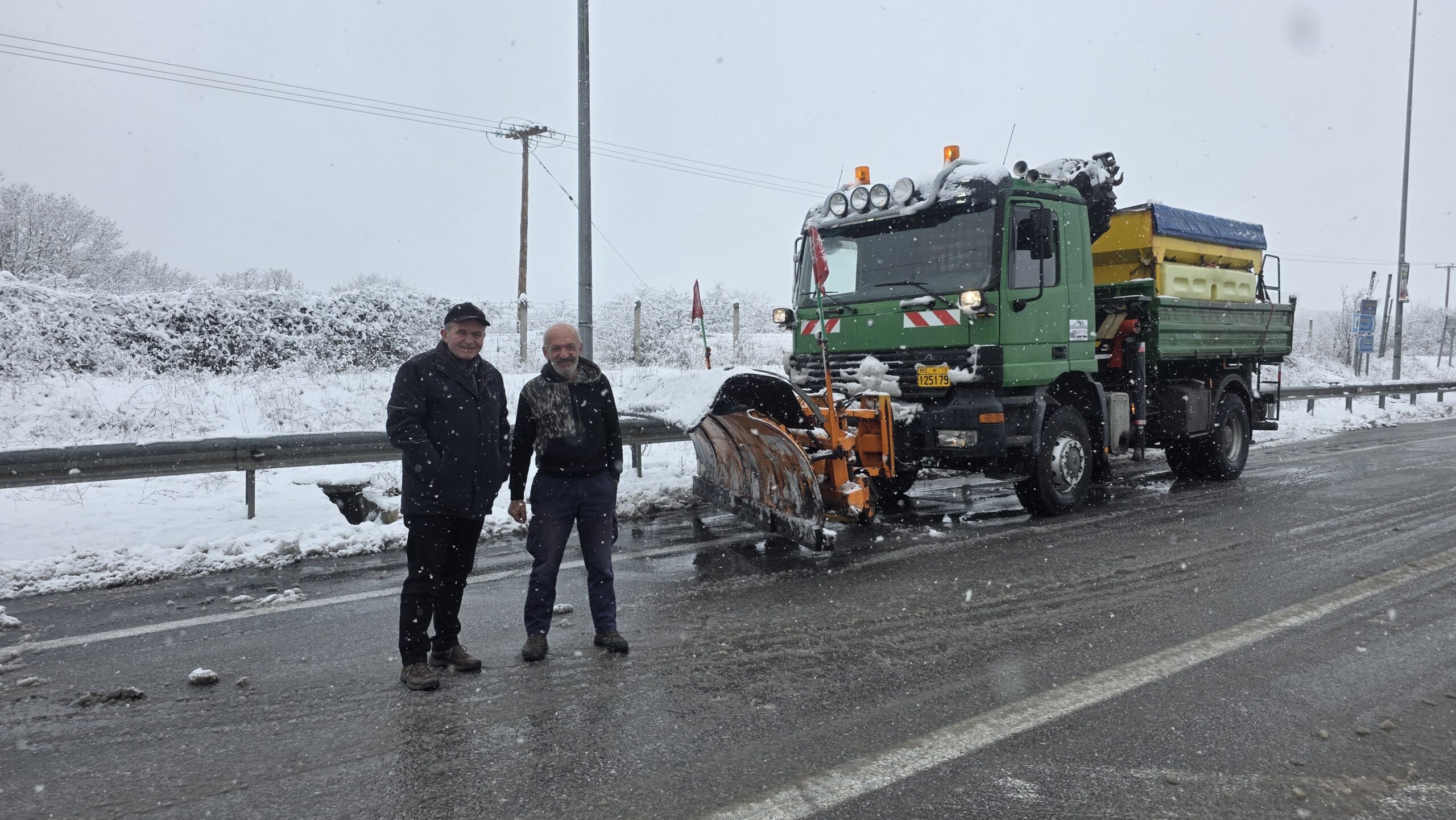 Ιωάννης Τσακνάκης:  Σε πλήρη επιχειρησιακή ετοιμότητα η  Π.Ε. ΓΡΕΒΕΝΩΝ – κανένα προβλημα στο οδικό δίκτυο