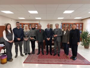 Συνάντηση εργασίας του Περιφερειάρχη  με τον Δήμαρχο  και τον Γενικό Πρόξενο της Ελλάδας στην Κορυτσά