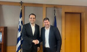 Συναντήσεις εργασίας στο Υπουργείο Ψηφιακής Διακυβέρνησης για το Κτηματολόγιο και την ενίσχυση του τηλεοπτικού σήματος στα ορεινά των Γρεβενών