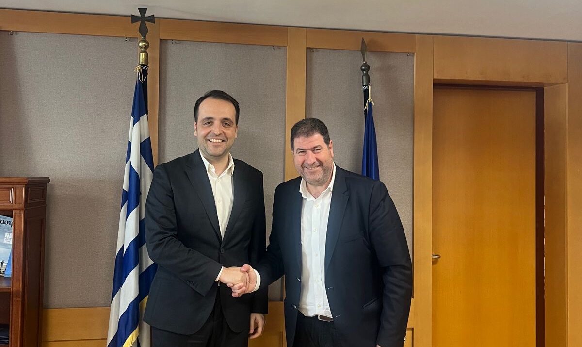 Συναντήσεις εργασίας στο Υπουργείο Ψηφιακής Διακυβέρνησης για το Κτηματολόγιο και την ενίσχυση του τηλεοπτικού σήματος στα ορεινά των Γρεβενών