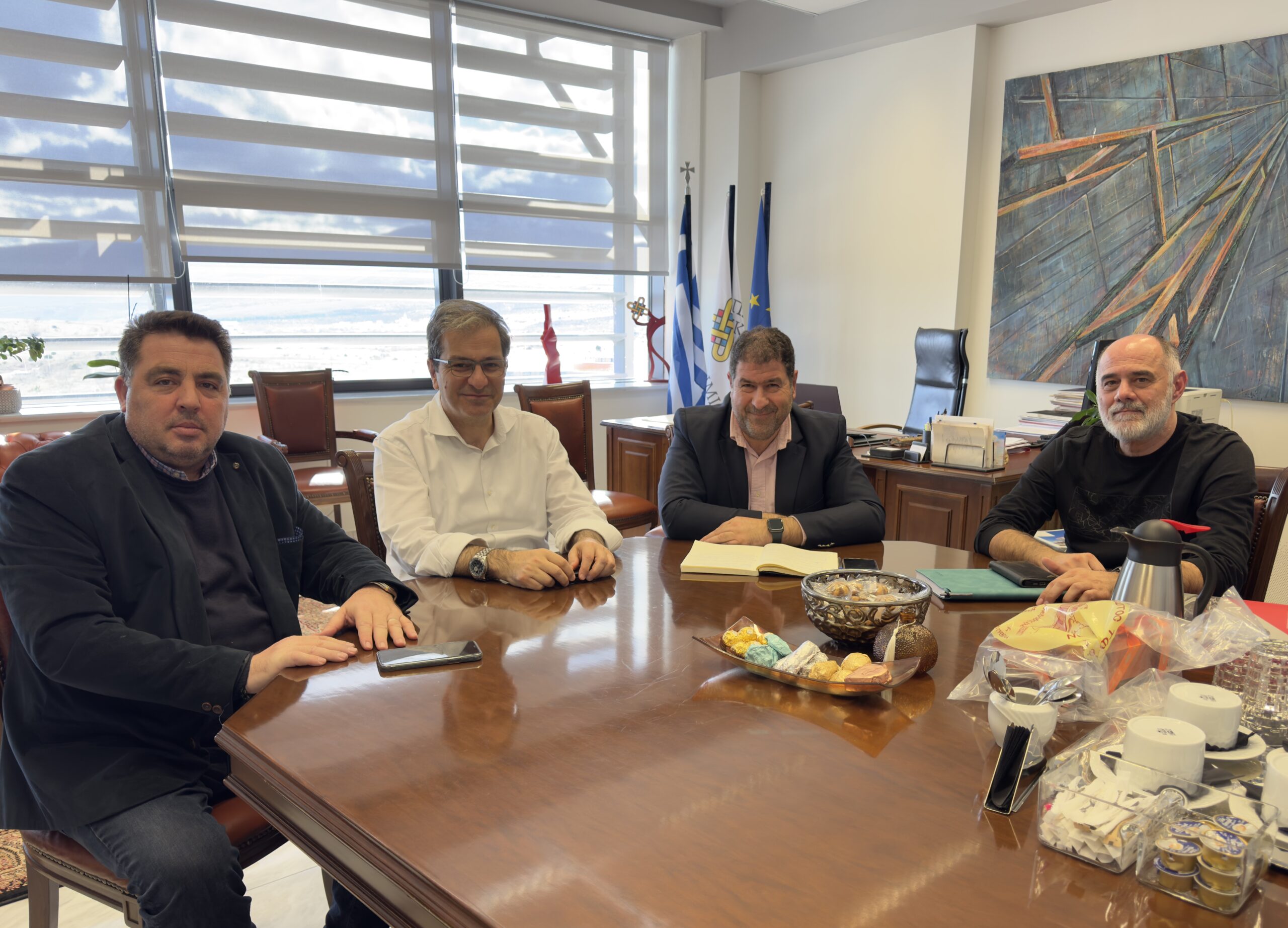 Συνάντηση εργασίας για την αναβάθμιση των κτιριακών υποδομών του Πανεπιστημίου Γρεβενών