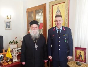 Εθιμοτυπική επίσκεψη του Γενικού Περιφερειακού Αστυνομικού Διευθυντή Δυτικής Μακεδονίας στον Μητροπολίτη Γρεβενών