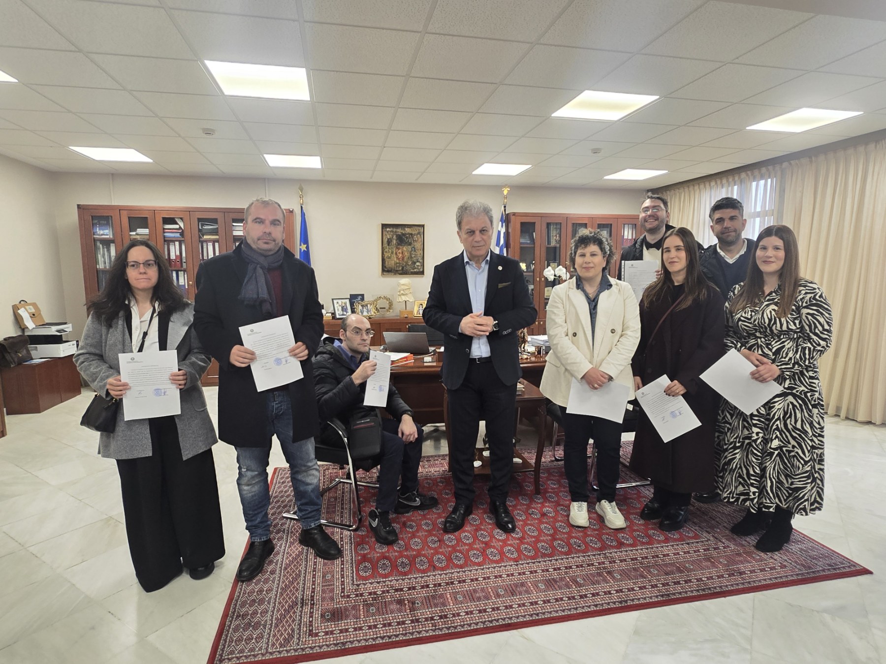 Ορκωμοσία επτά νέων υπαλλήλων στην Περιφέρεια Δυτικής Μακεδονίας