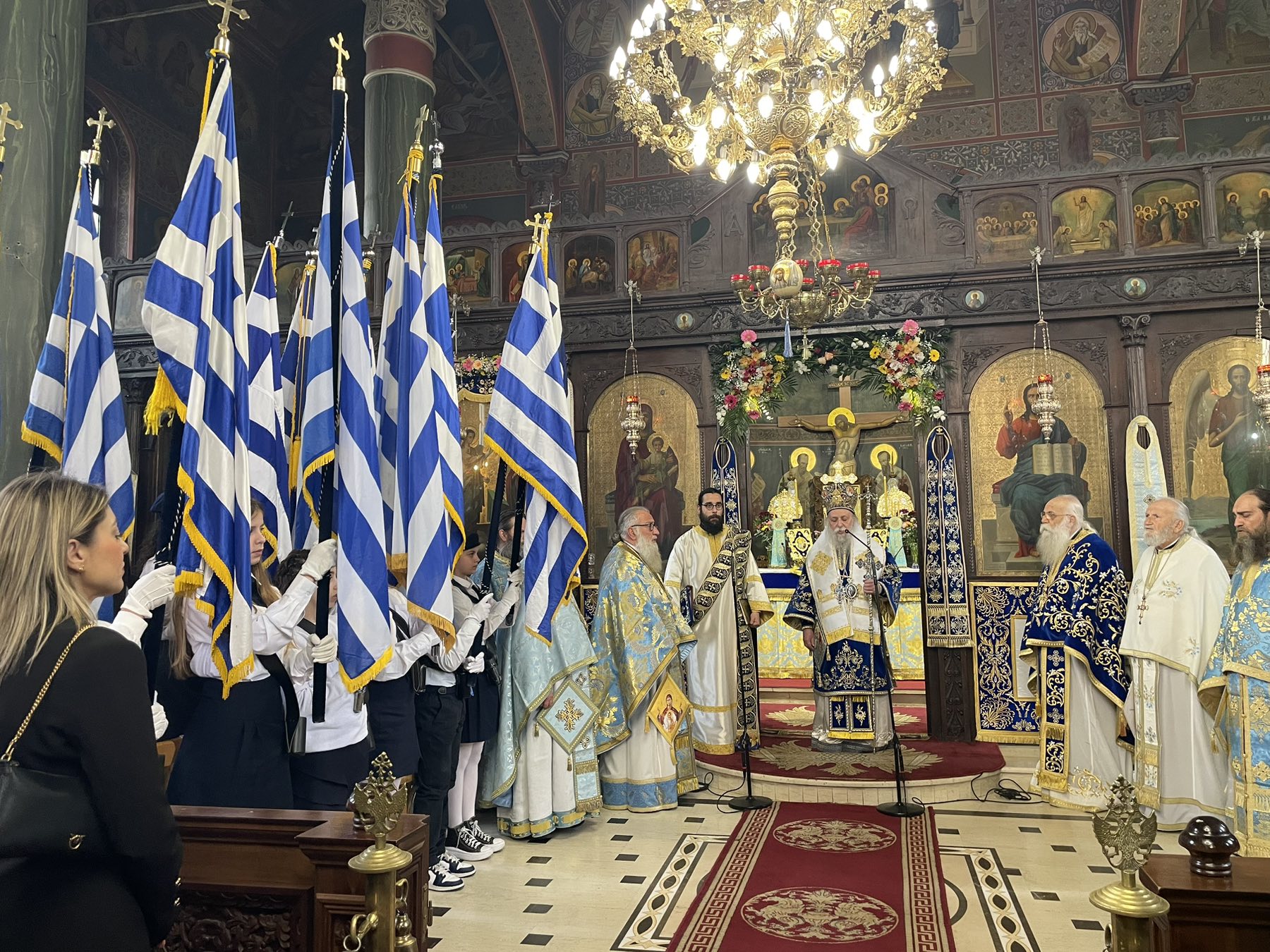 Λαμπρός εορτασμός του Ευαγγελισμού της Θεοτόκου στον Ιερό Μητροπολιτικό Ναό