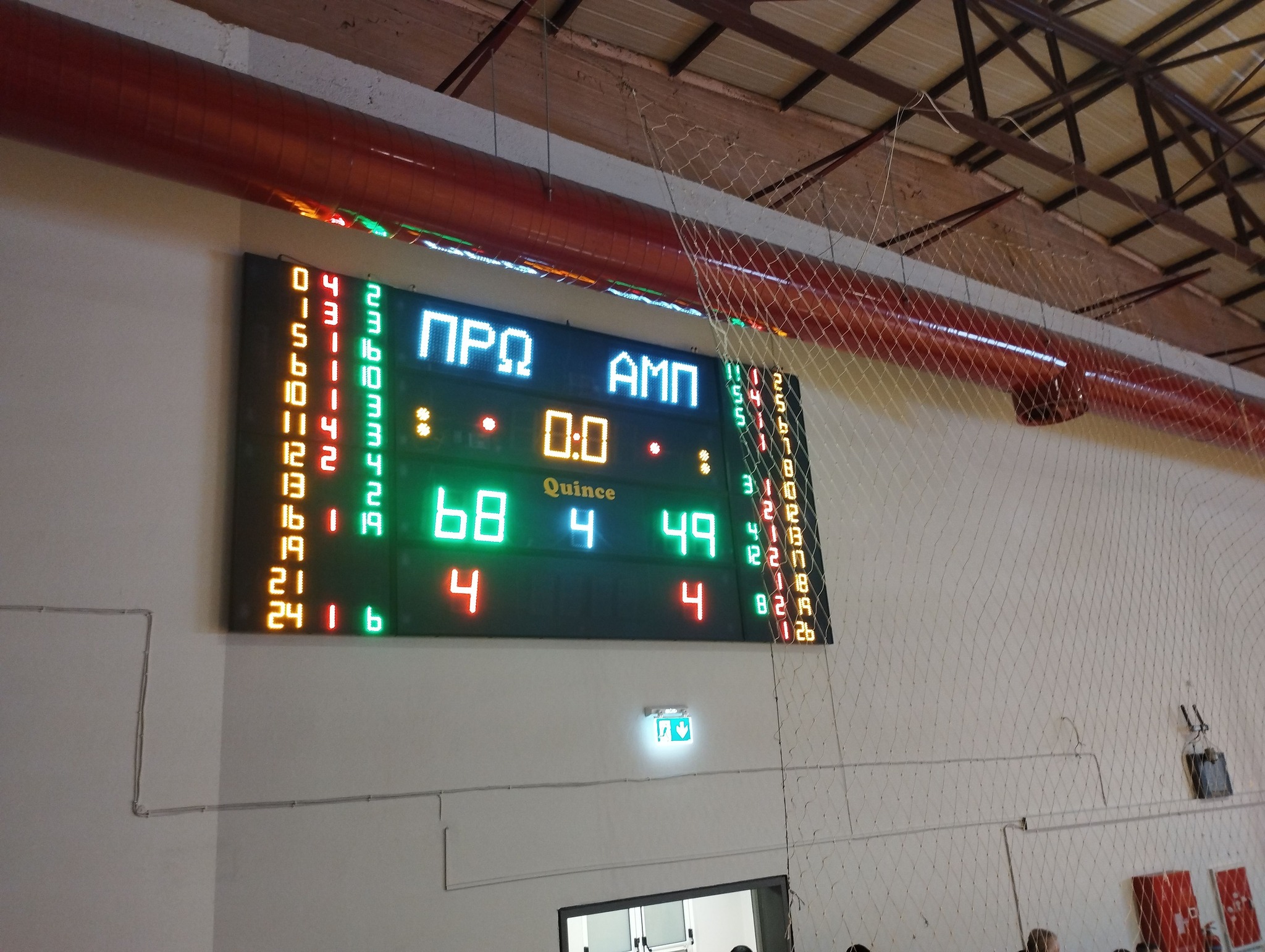 Φ.Ο. ΠΡΩΤΕΑΣ ΓΡΕΒΕΝΩΝ – Γ.Σ. ΑΜΠΕΛΩΝΑ 1986 68-49