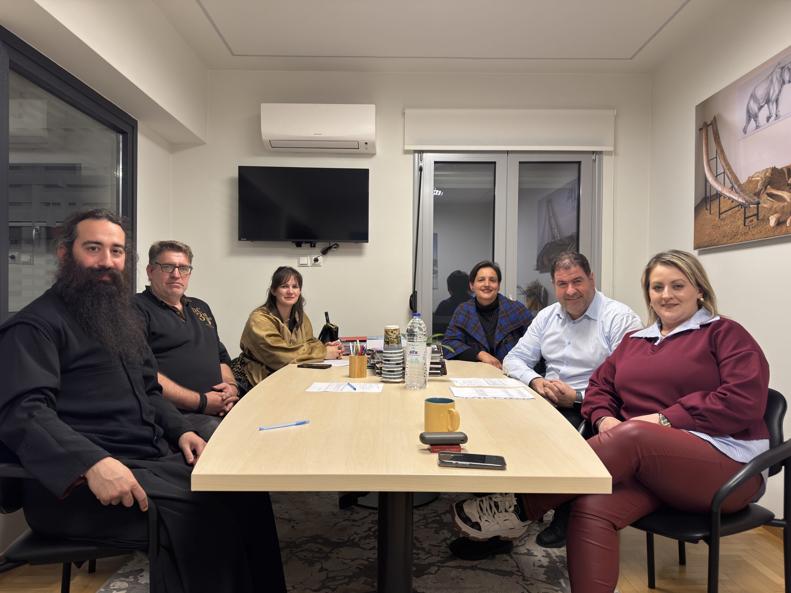 Συνάντηση εργασίας του Θανάση Σταυρόπουλου με το νέο Διοικητικό Συμβούλιο του Συλλόγου Πολυτέκνων Γρεβενών