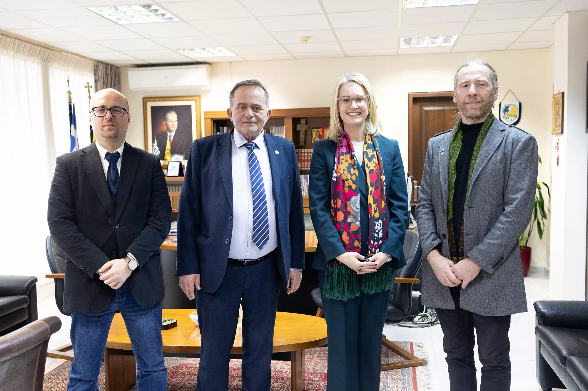 Συνάντηση του Αντιπεριφερειάρχη Γρεβενών με την Πρέσβη της Ιρλανδίας και συμβολικές δράσεις φιλίας.